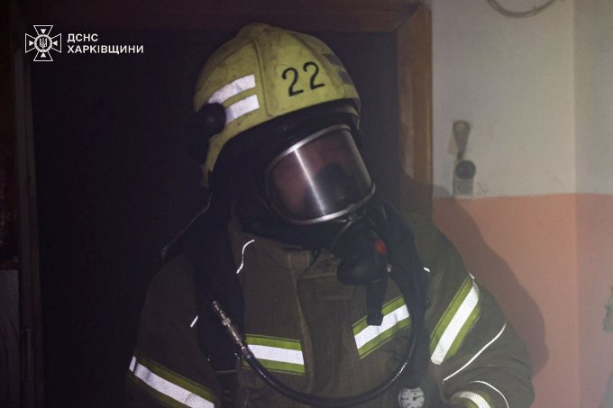 Новини Харкова: чоловік травмований під час пожежі